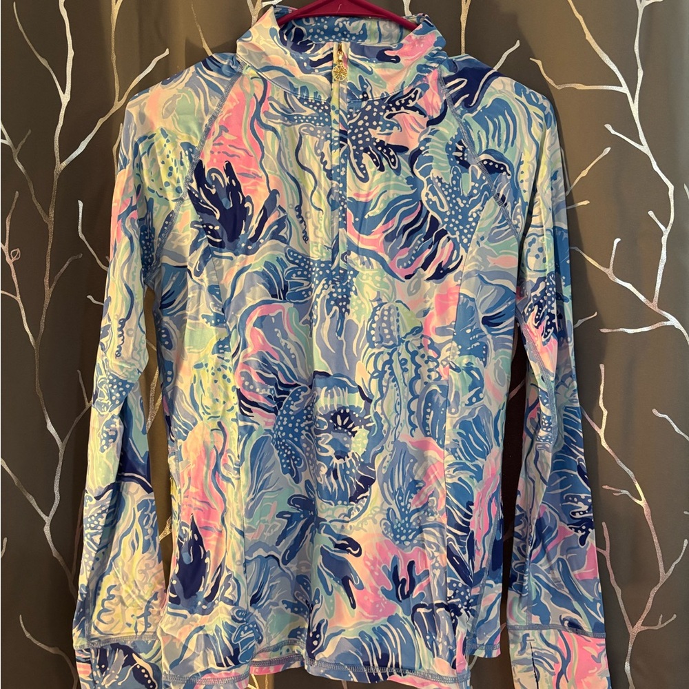 Lilly Pulitzer Luxletic Quarter Zip